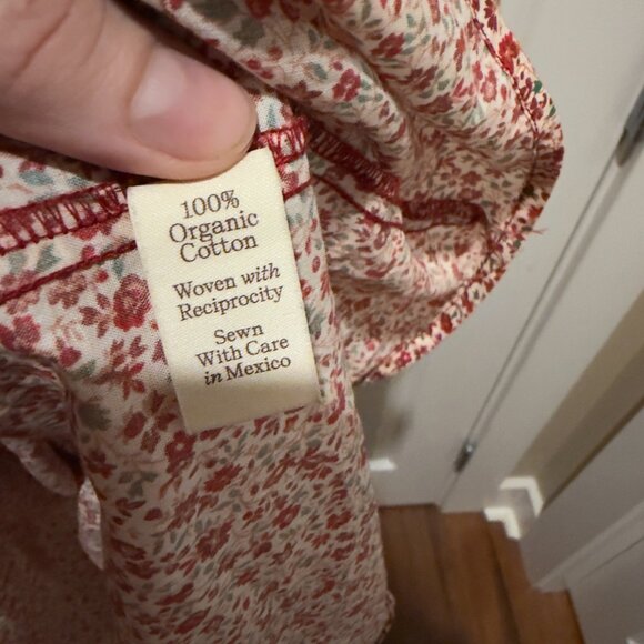 Christy Dawn Simple Dawn in Maroon Calico L - Picture 3 of 5